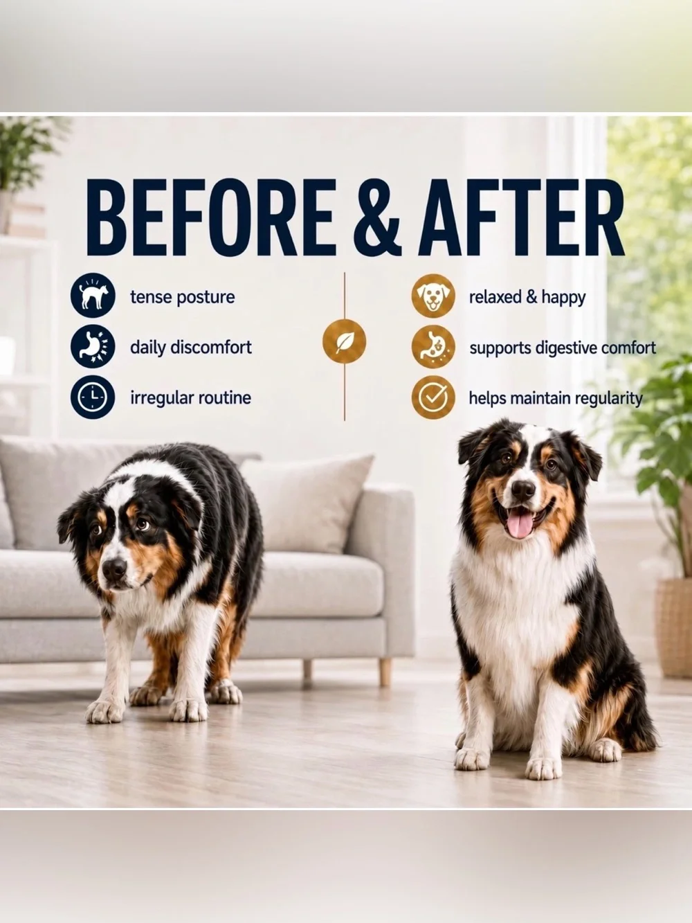 Constipation Relief+ soft & ease support Herbal Drops for Dogs NEW 1fl oz